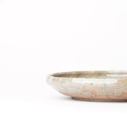 Takeryo Kawaguchi Rinka Plate Ash Glaze
