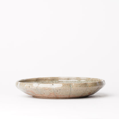 Takeryo Kawaguchi Rinka Plate Ash Glaze