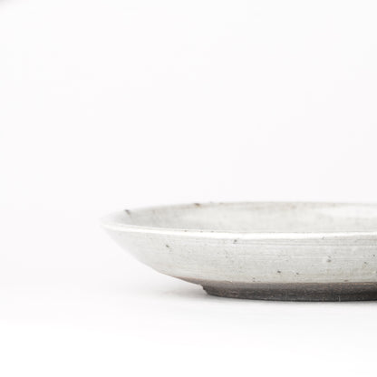 Takeryo Kawaguchi Mishima Plate Ash Glaze