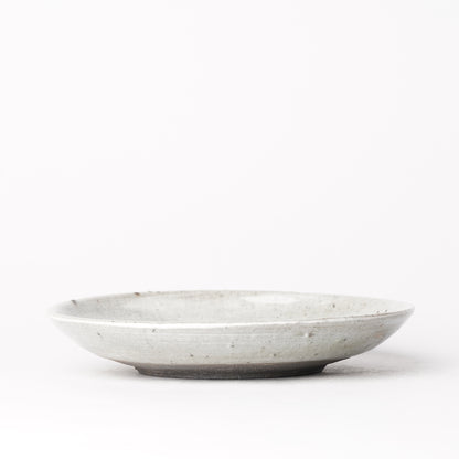 Takeryo Kawaguchi Mishima Plate Ash Glaze