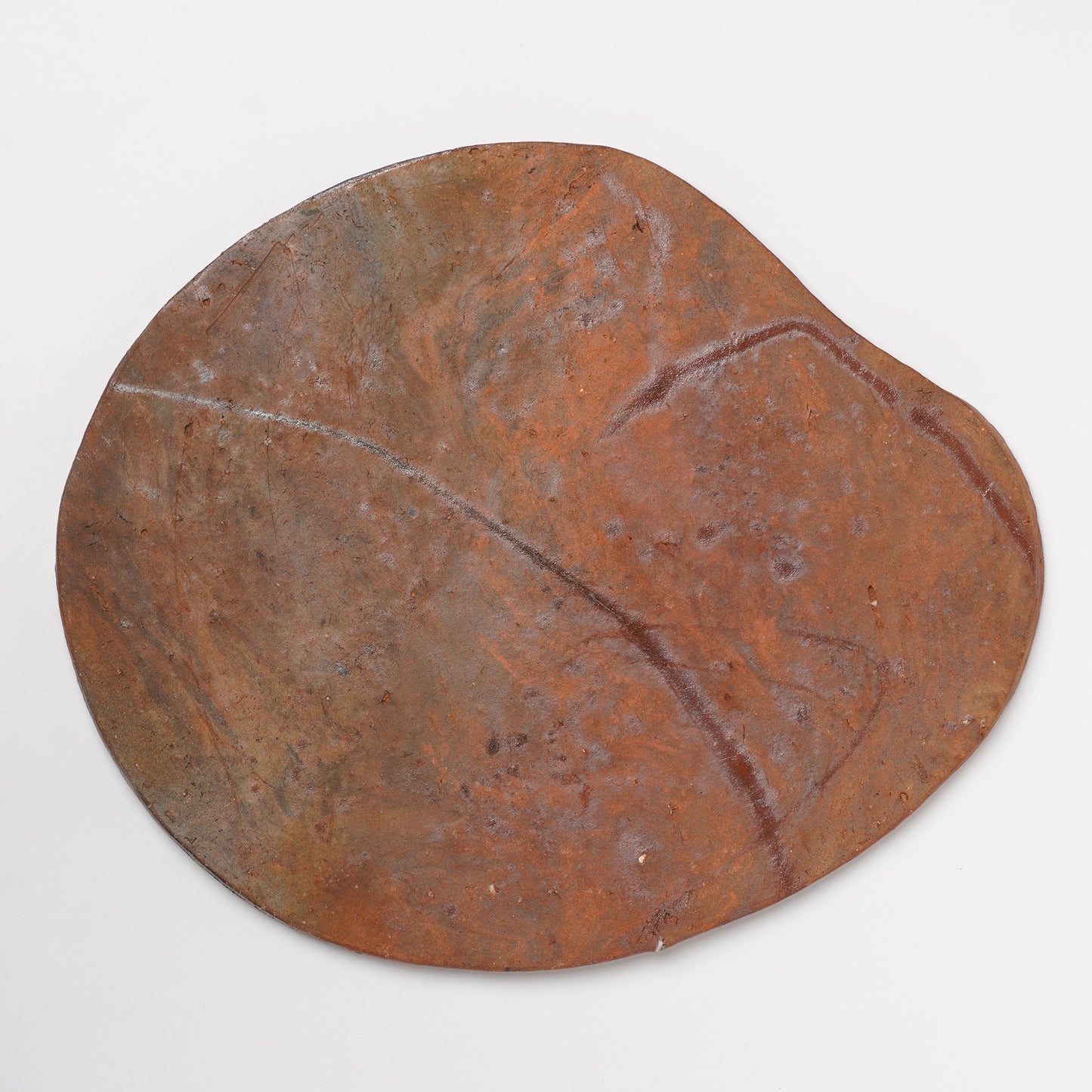 Ichiro Mori Large Plate Bizen Woodfired