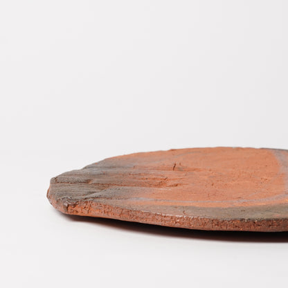 Ichiro Mori Large Plate Bizen Woodfired