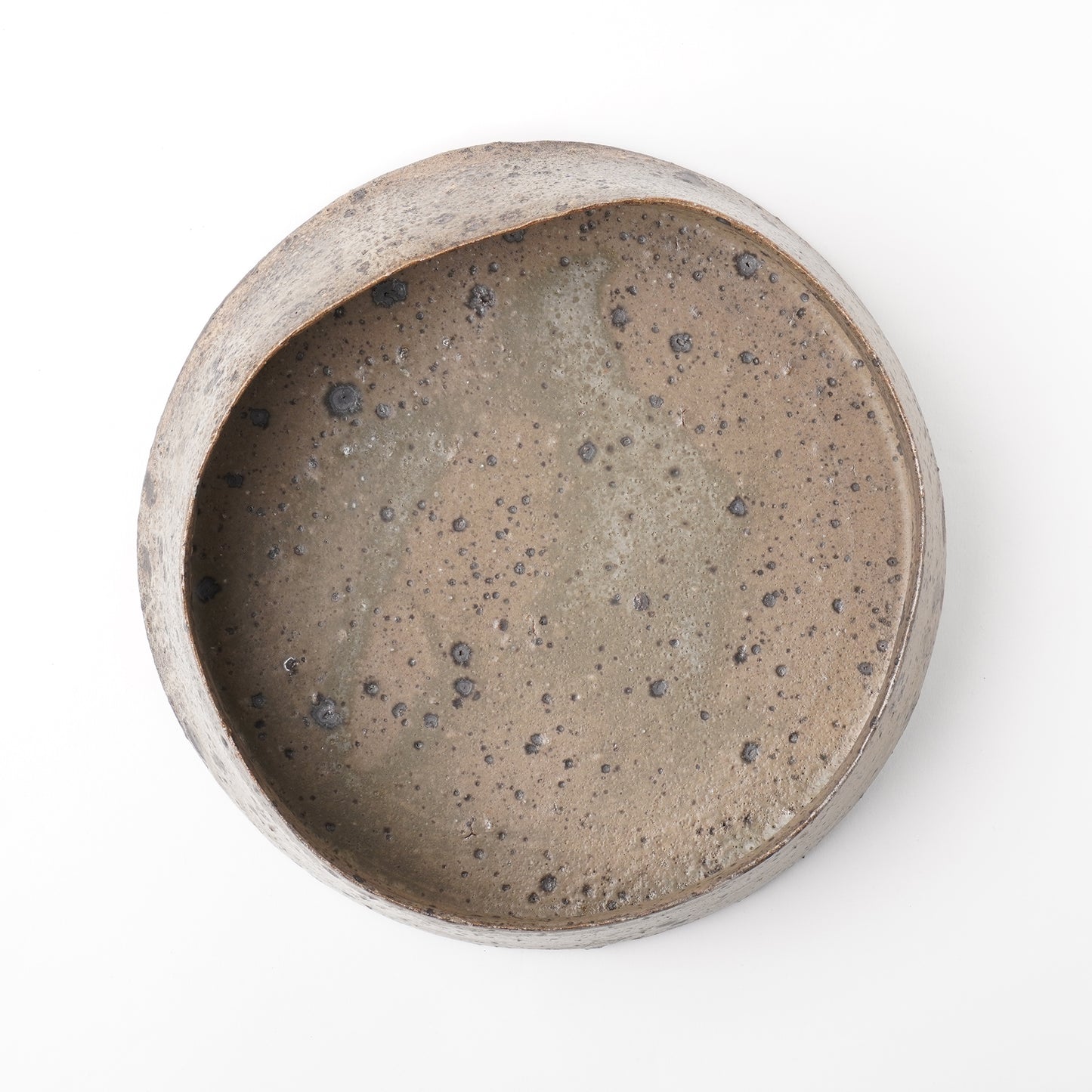 Takeryo Kawaguchi Ikebana High Edge Plate
