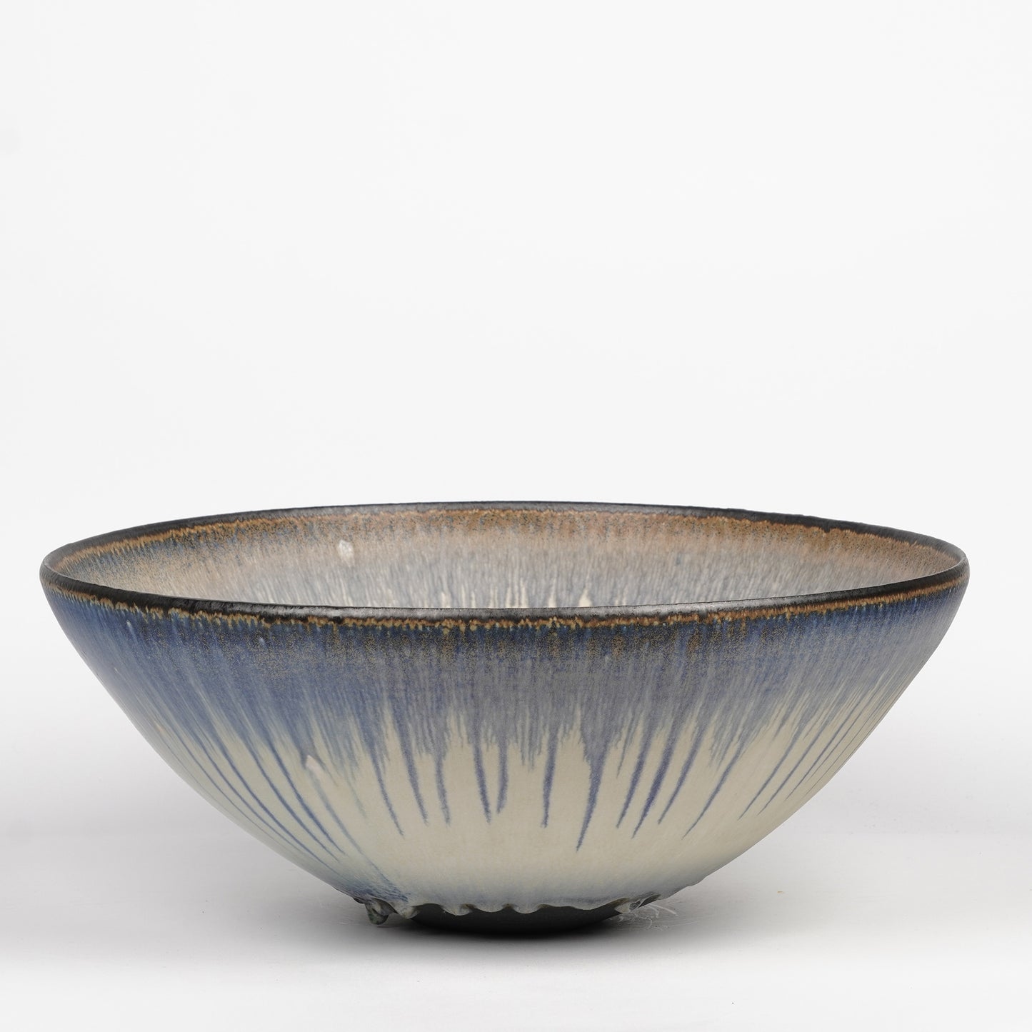 Nobuhito Nakaoka Colored Ash Glaze Extra Large Bowl
