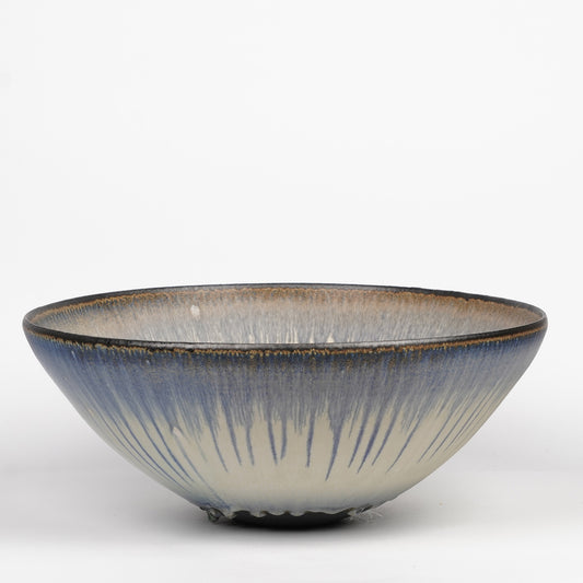 Nobuhito Nakaoka Colored Ash Glaze Extra Large Bowl