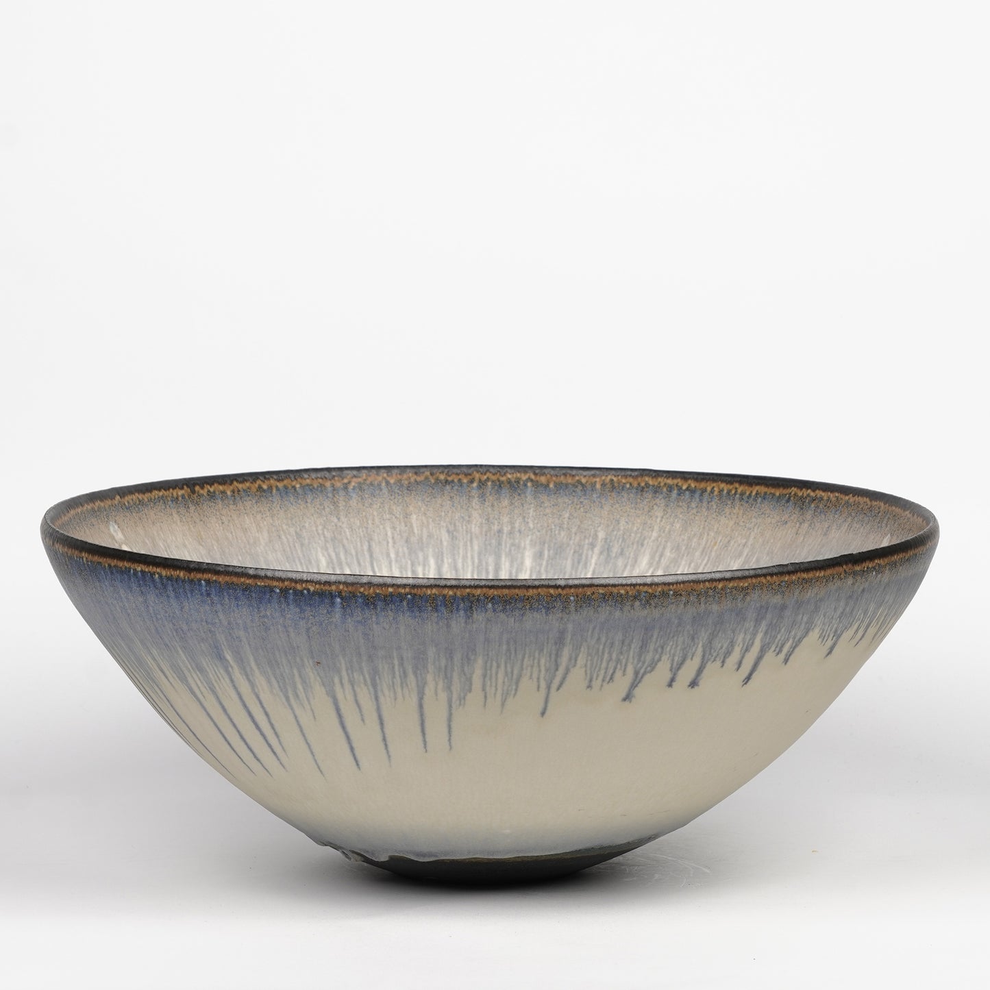 Nobuhito Nakaoka Colored Ash Glaze Extra Large Bowl
