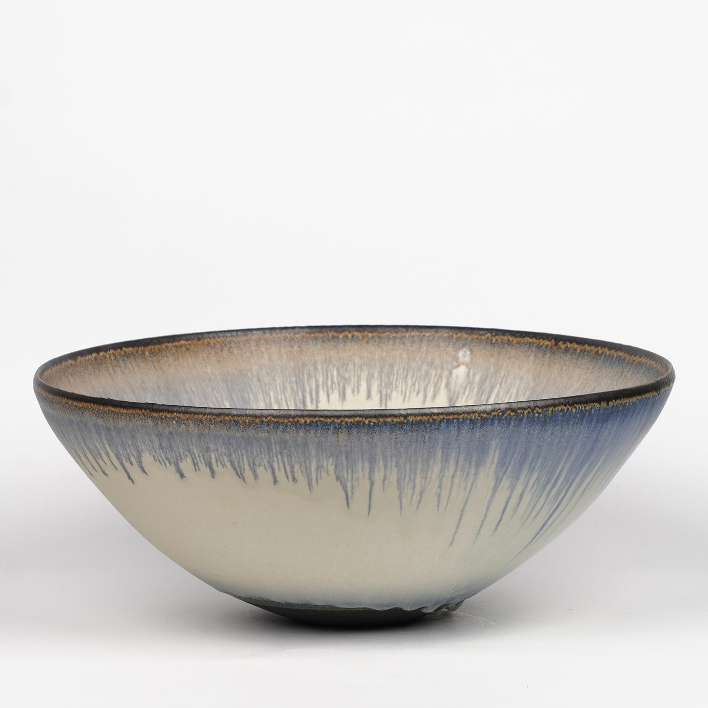 Nobuhito Nakaoka Colored Ash Glaze Extra Large Bowl