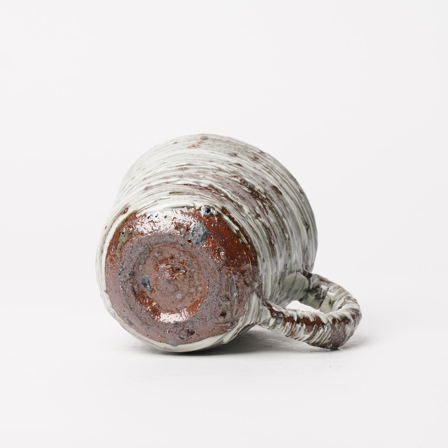 Nakagawa Jinenbogama Karatsu Wood fired Hakeme Mug