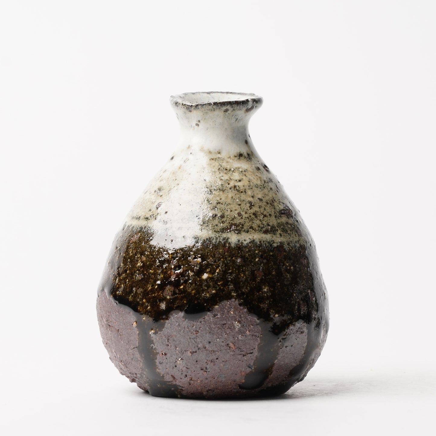 Nakagawa Jinenbogama Karatsu Wood fired Tokkuri Sake Server