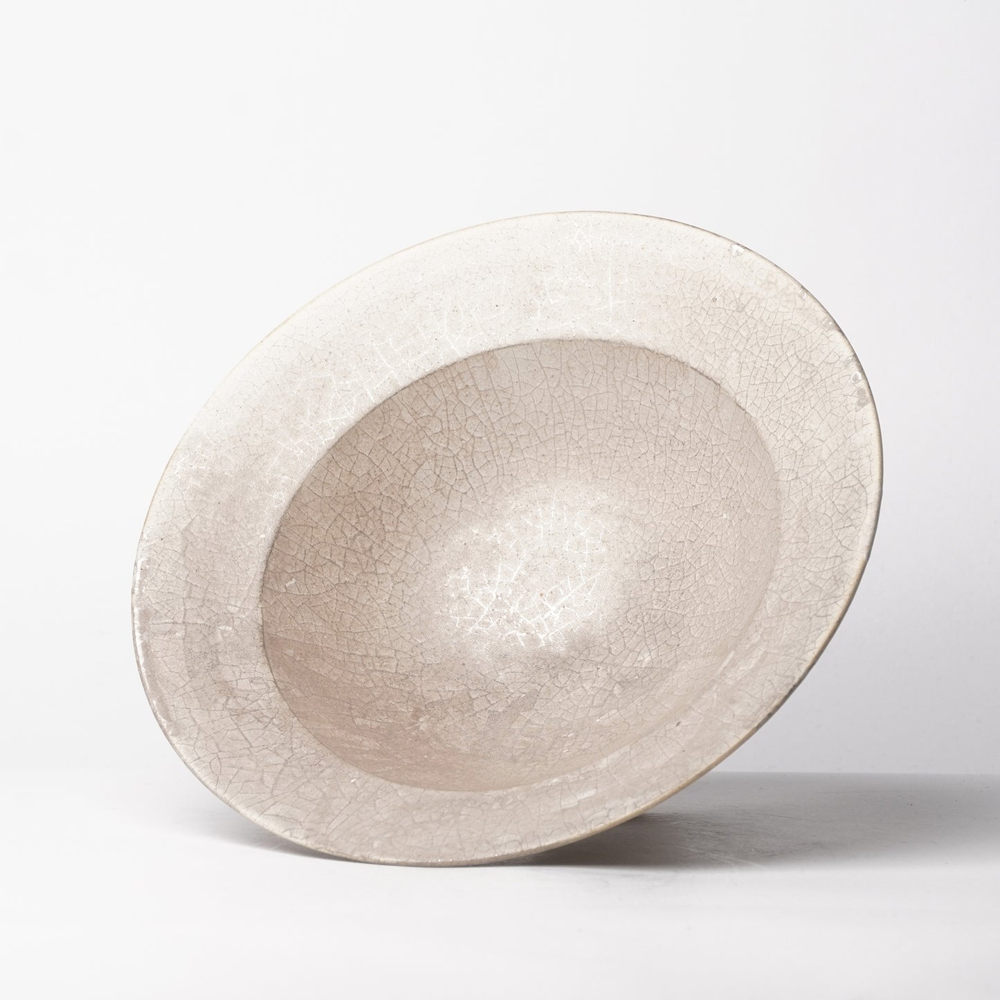 Yuta Tsukamoto Koudai Large Rim Bowl Soft Silver