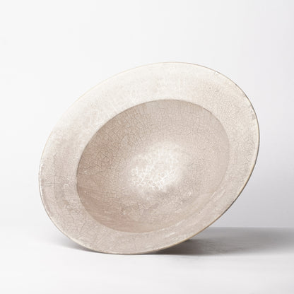 Yuta Tsukamoto Koudai Large Rim Bowl Soft Silver