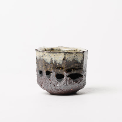 Nakagawa Jinenbogama Chosen-Karatsu Wood fired Guinomi Cup