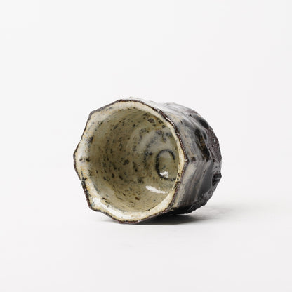 Nakagawa Jinenbogama Chosen-Karatsu Wood fired Guinomi Cup
