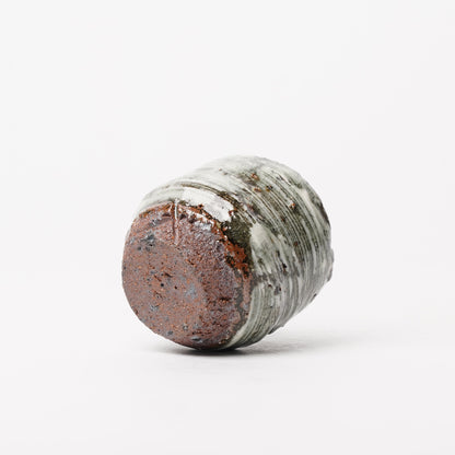 Nakagawa Jinenbogama Karatsu Wood fired Hakeme Guinomi Cup