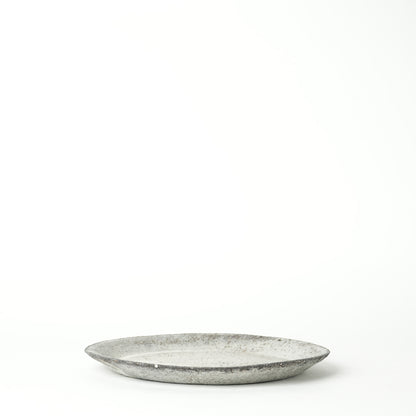 Akiko Yanagawa Rim Dinner Plate White