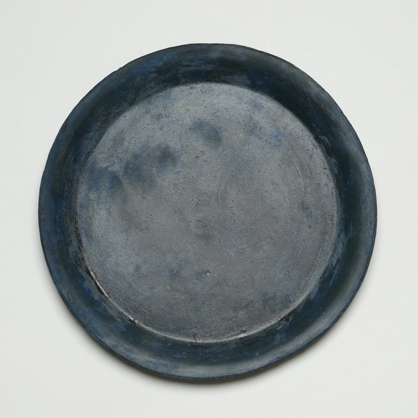 Akiko Yanagawa Rim Dinner Plate Blue