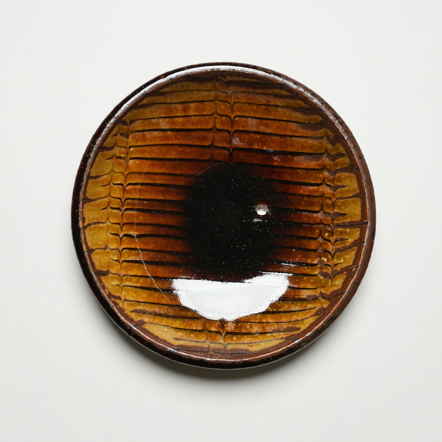 Fumotogama Shodaiyaki Slipware Plate