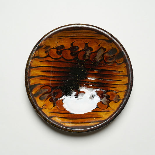 Fumotogama Shodaiyaki Slipware Plate