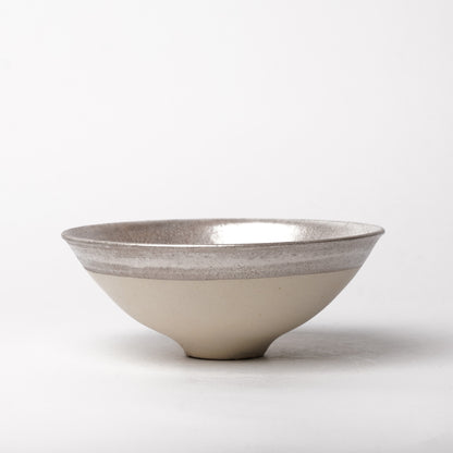 Yuta Tsukamoto Bowl White x Silver