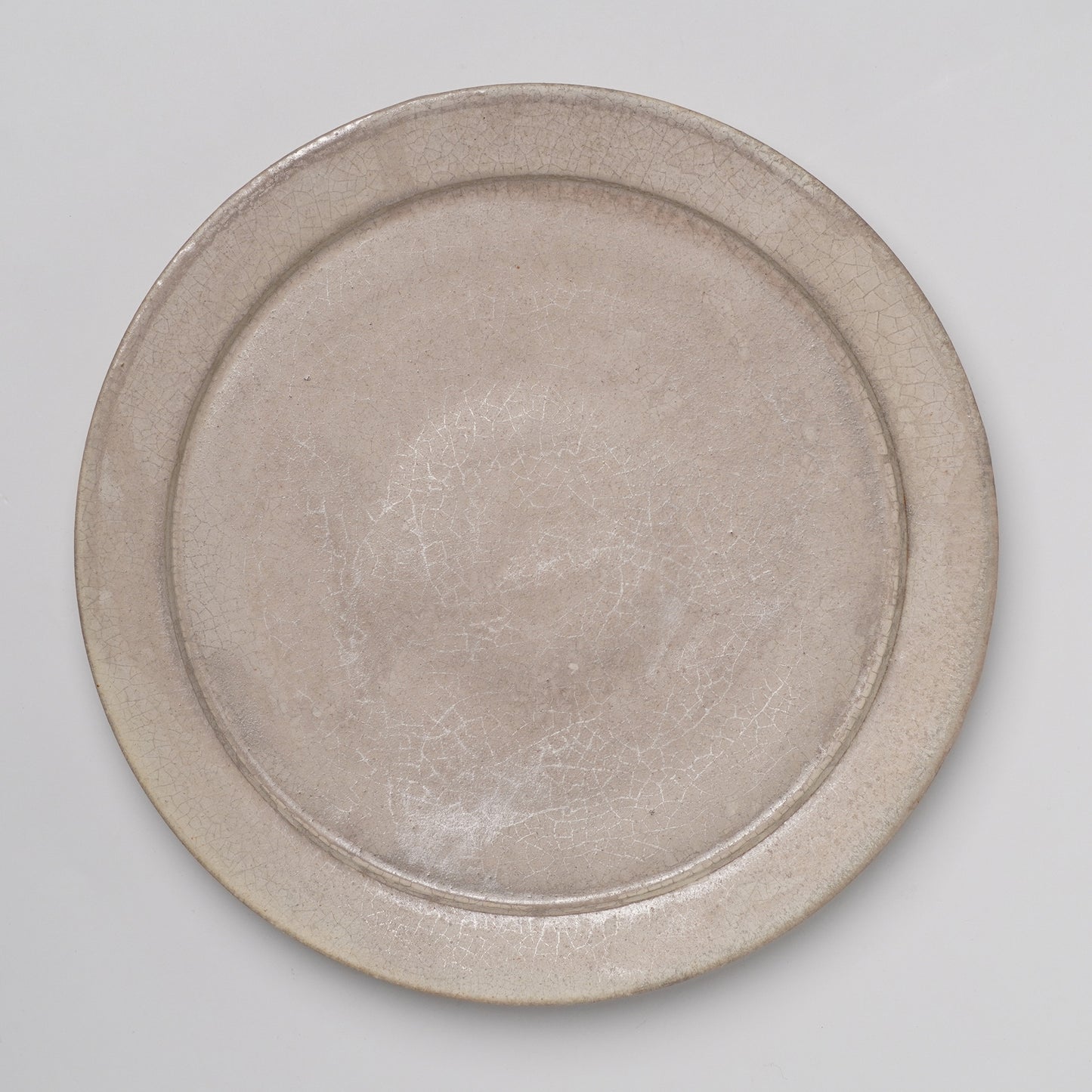 Yuta Tsukamoto Dinner Plate Soft Silver