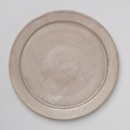 Yuta Tsukamoto Dinner Plate Soft Silver