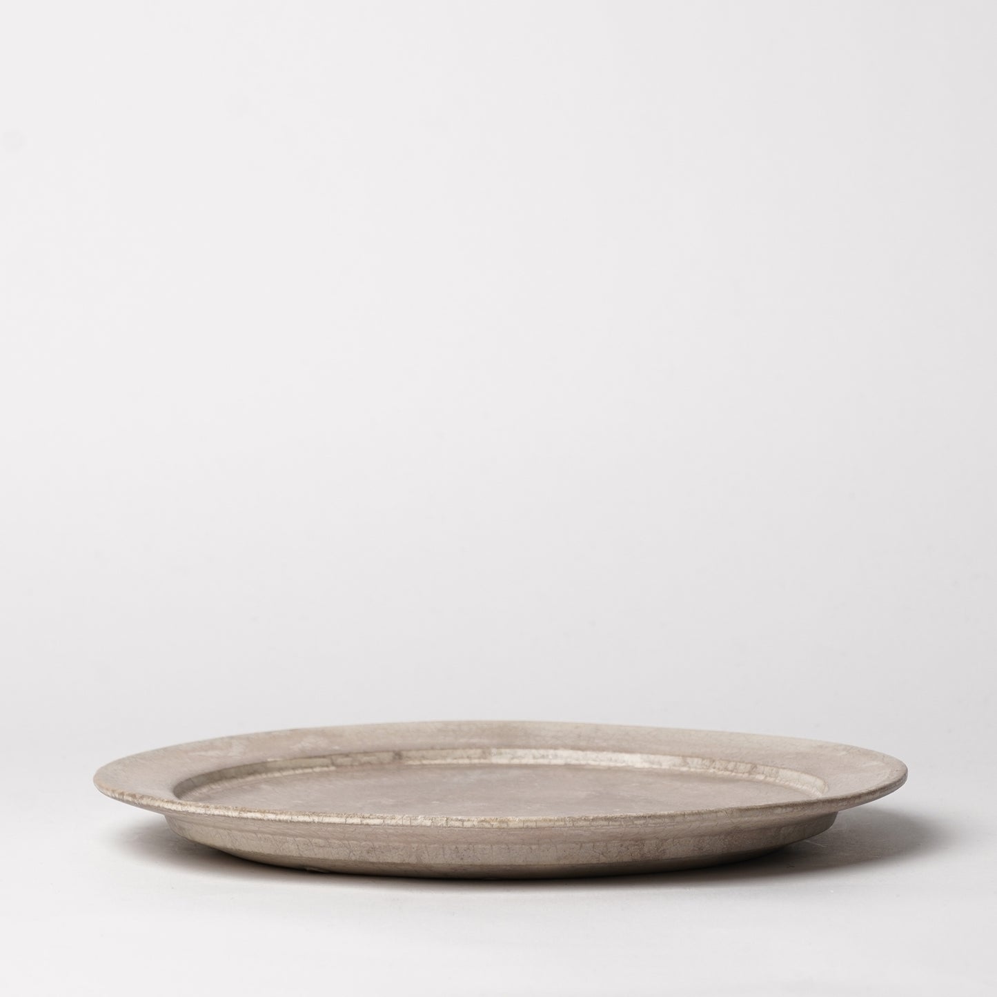Yuta Tsukamoto Dinner Plate Soft Silver