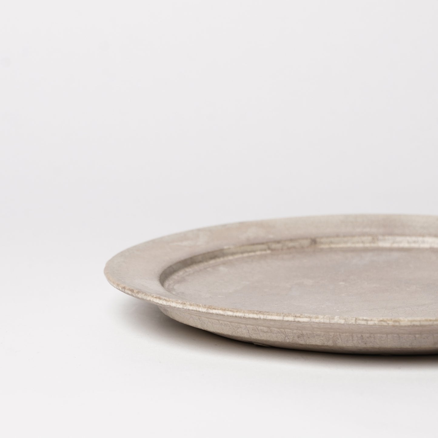 Yuta Tsukamoto Dinner Plate Soft Silver