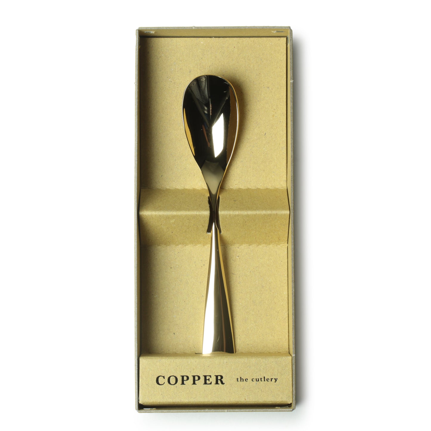 COPPER the cutlery Ice cream spoon