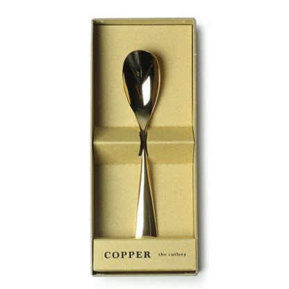COPPER the cutlery Ice cream spoon