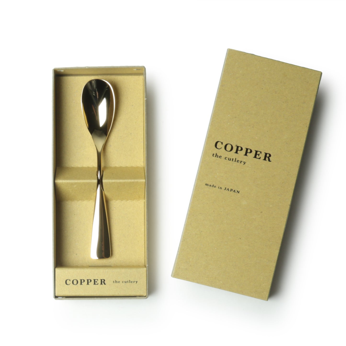 COPPER the cutlery Ice cream spoon
