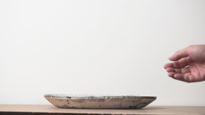 Takuya Ohara Hakeme Brushed Oval Plate