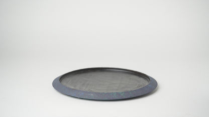 Yusuke Wakasa Large Rim Urushi Plate