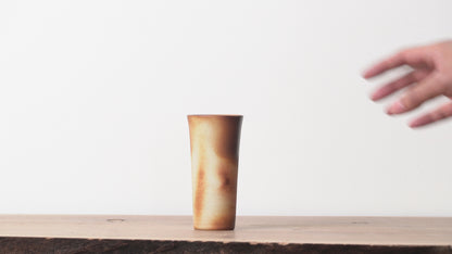 Shigarakiyaki Tall Cup Woodfired