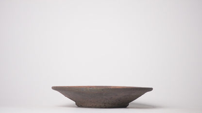 Shikamaru Takeshita Plate Nanban Yakishime Wood Fired