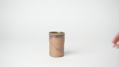 Ichiro Mori Yunomi Tea Cup Bizen Woodfired