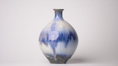 Nobuhito Nakaoka Colored Ash Glaze Vase
