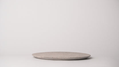 Yusuke Wakasa White Sand Rim Dinner Plate