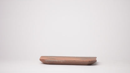 Shikamaru Takeshita Plate Nanban Yakishime Wood Fired