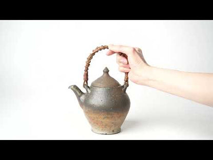 Keiji Tanaka Kyusu Tea Pot Nanban Woodfired
