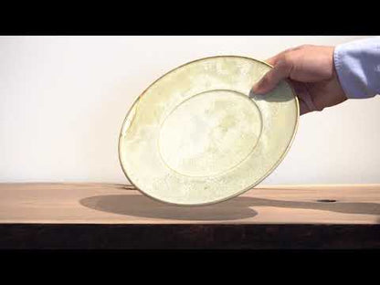KINTSUGI Yosuke Ono Dinner Plate Large White 9IN