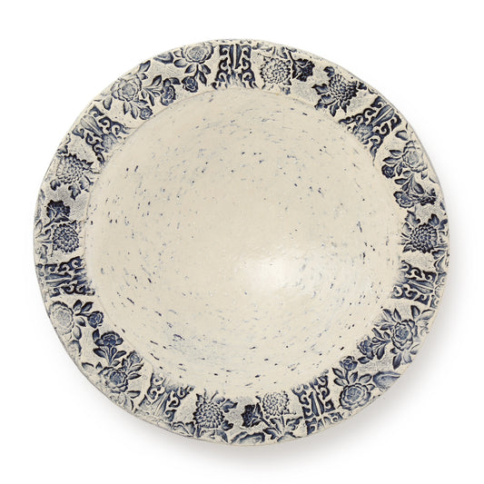 Nobuko Konno Stamp Plate / Shallow Bowl