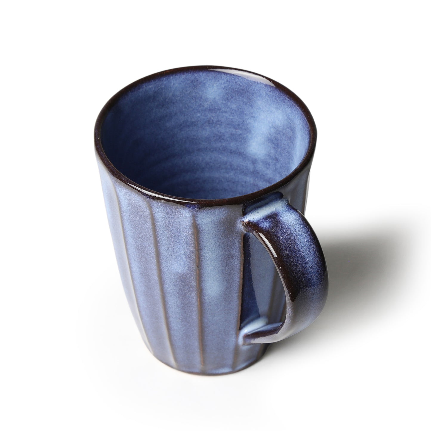 Shokozan Hagiyaki Blue Mug