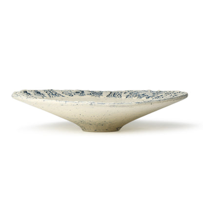 Nobuko Konno Stamp Plate / Shallow Bowl
