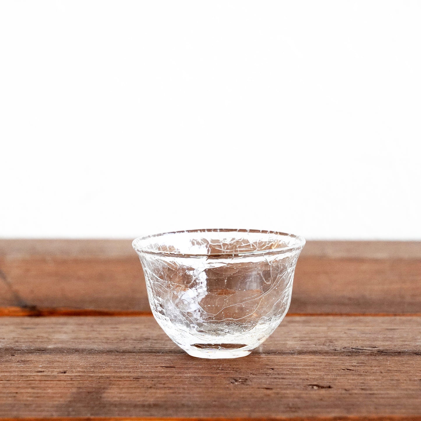 Daisaku Hashimura Crack Glass Guinomi Sake Cup