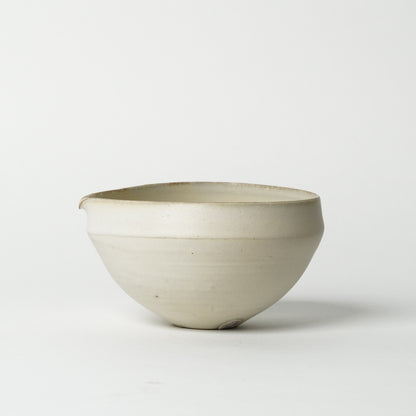 Yuta Tsukamoto Katakuchi Bowl Matcha Server White