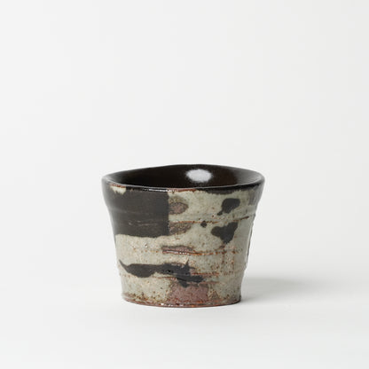 Junri Hamada Kuro Oribe Soba Choko Yunomi