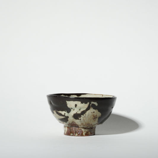 Junri Hamada Kuro Oribe Rice Bowl