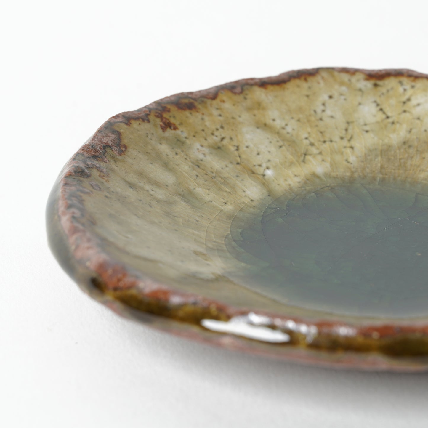 Junri Hamada Mini Plate Ash Glaze