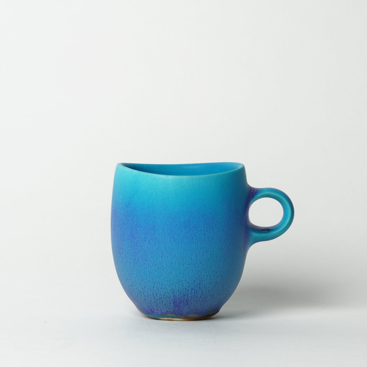 Nobuyuki Hagiwara Japanese pottery Blue