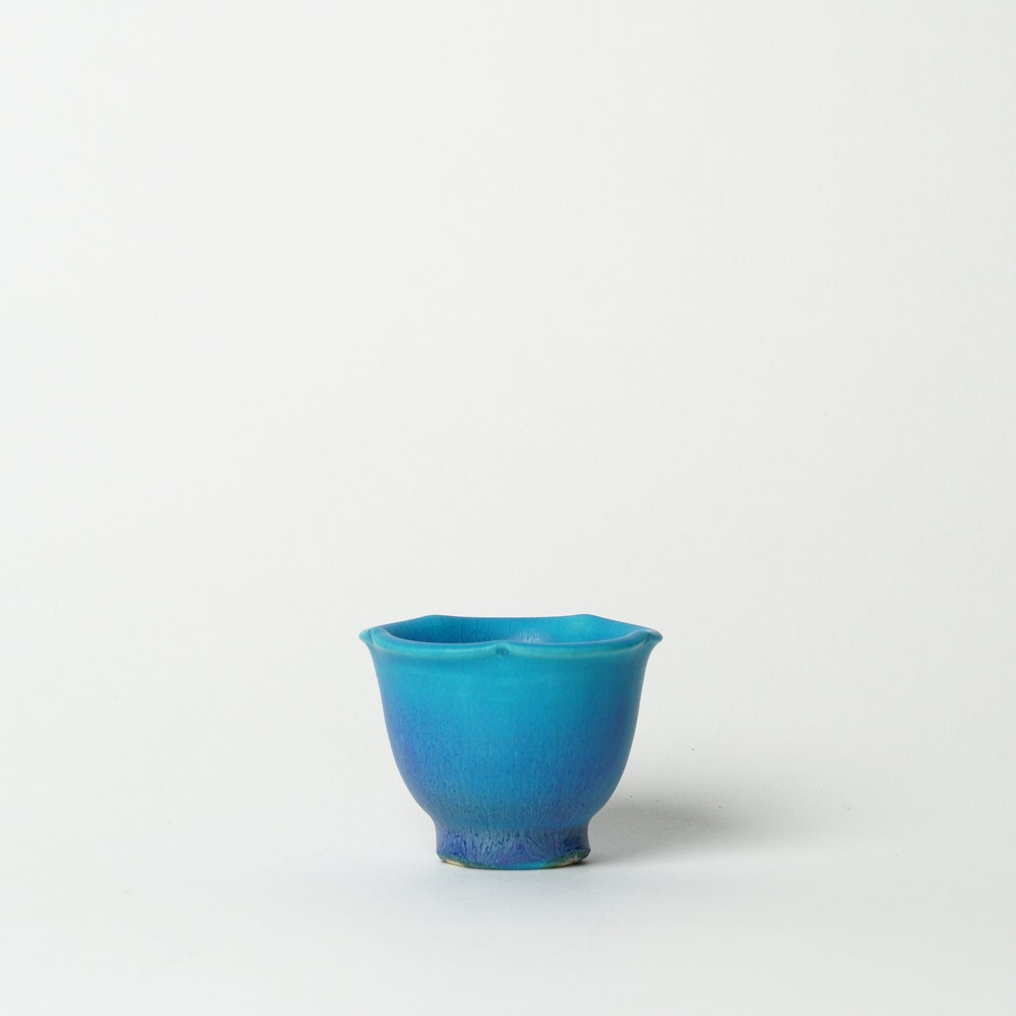Nobuyuki Hagiwara Japanese pottery Blue